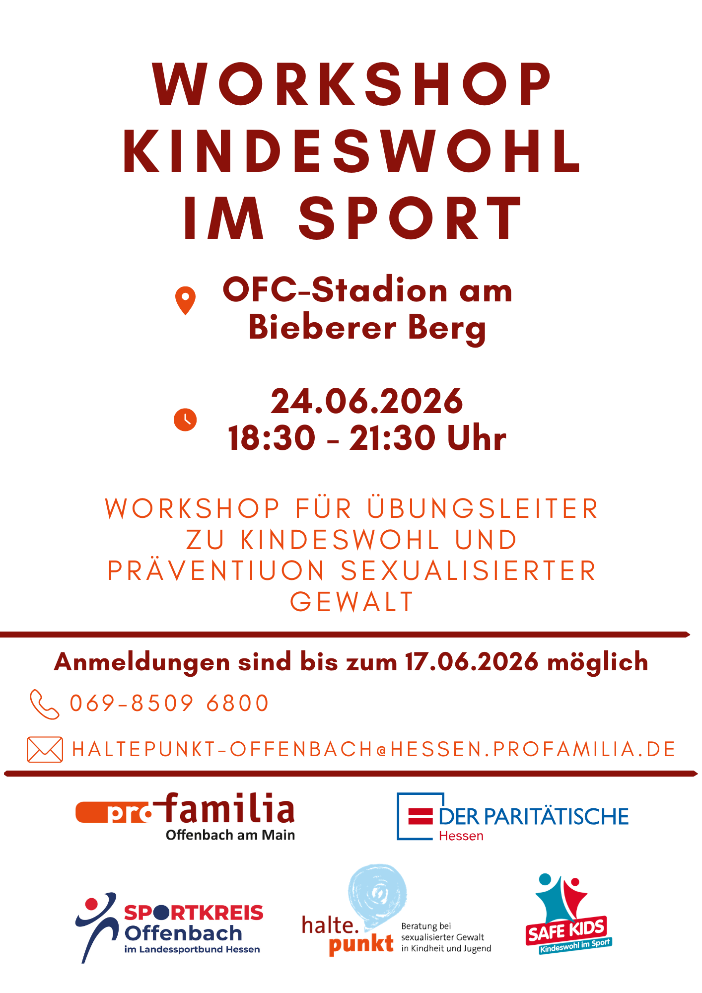 Kindeswohl-Workshop im Sportkreis Offenbach